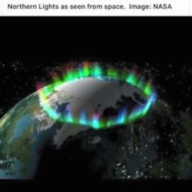 Earth aurora crown