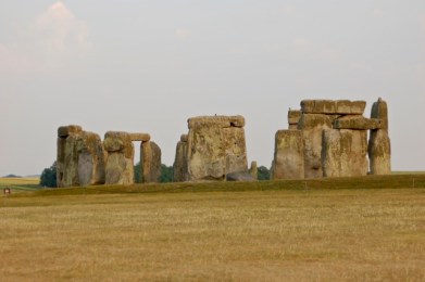 Stonehenge brown grass
