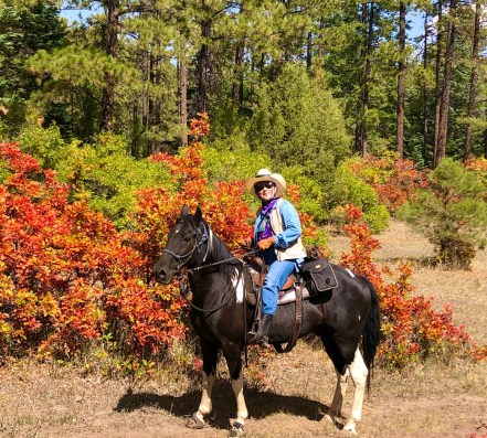 Debra on Charlie Horse